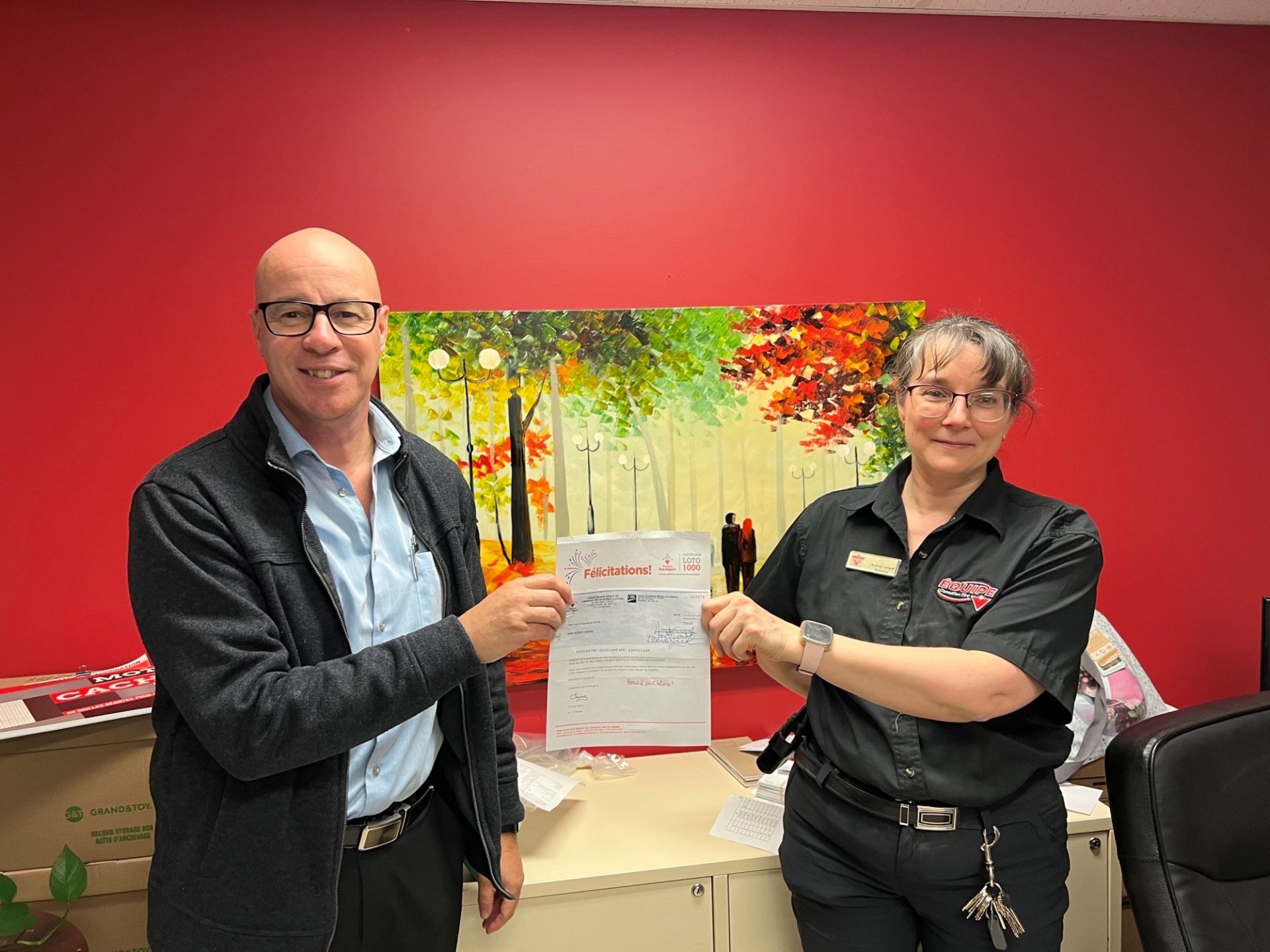 Loto 1000 La Fondation Bon départ de Canadian Tire du Québec