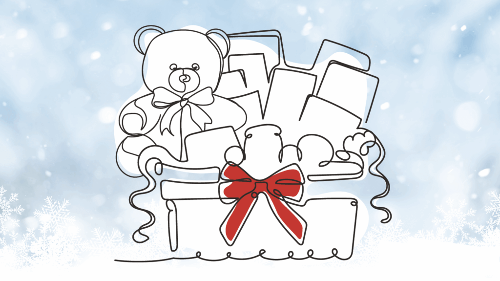 Tirage Moitié-Moitié panier de jouets