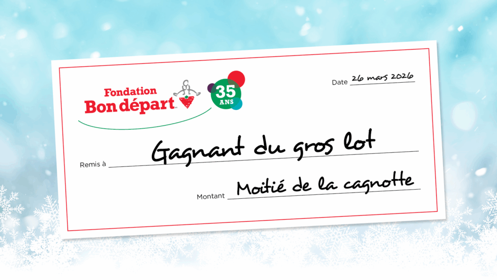 Tirage Moitié-Moitié gros lot